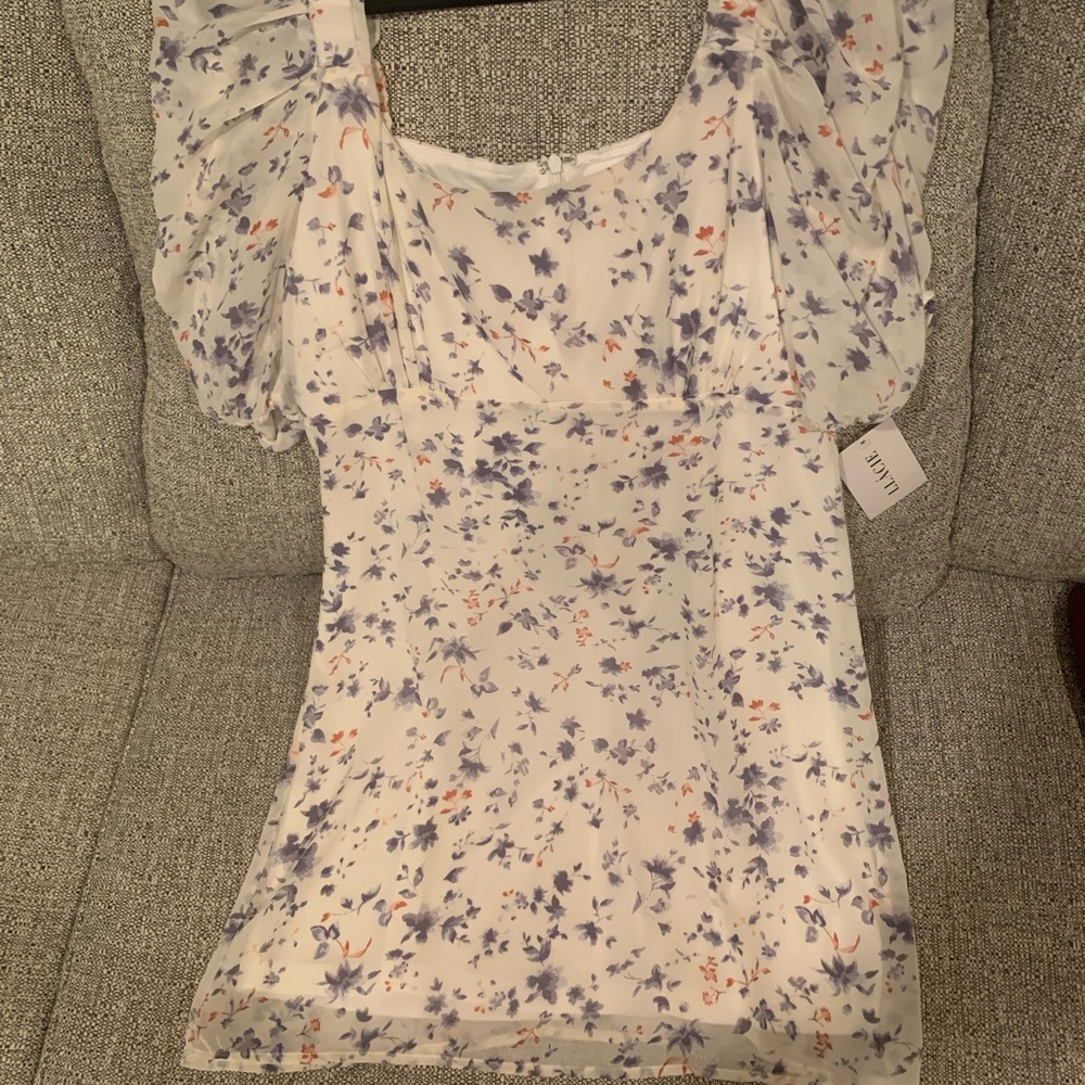 White flower Dress